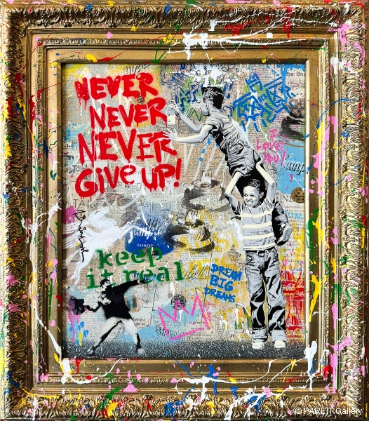 MR BRAINWASH - Never Never give Up! - C102931